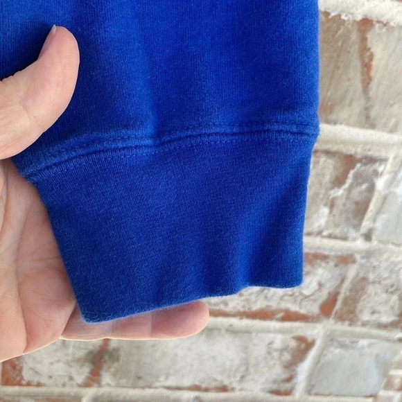 Port Company Blue Ravenclaw Ring Spun Hooded Sweatshirt - Picture 6 of 7